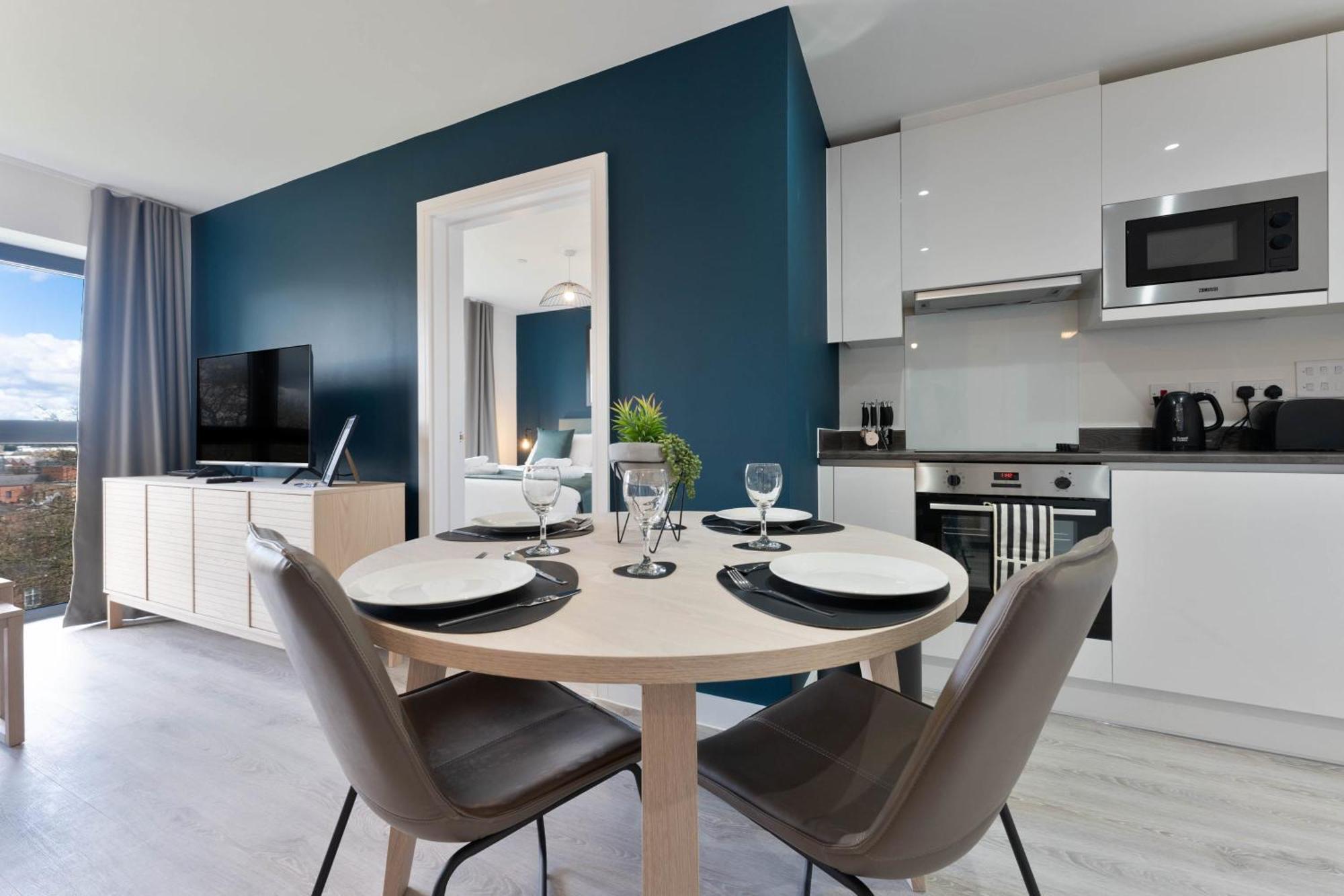 Stayzeni, Hardwick House Bright 2 Bed Flat Derby